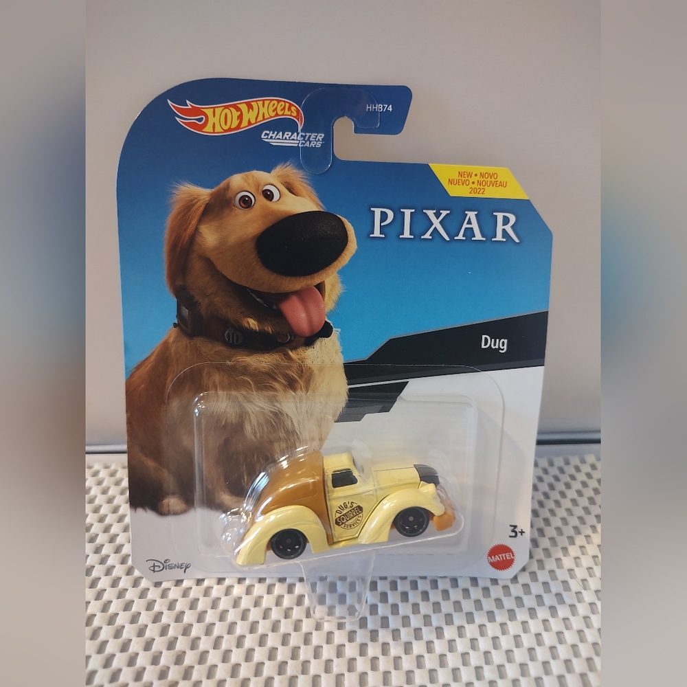 Hot Wheels Character Cars Dug UP Movie Pixar Disney